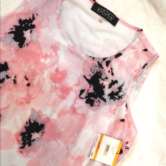 Kasper. Sleeveless blouse. - Picture 3 of 3